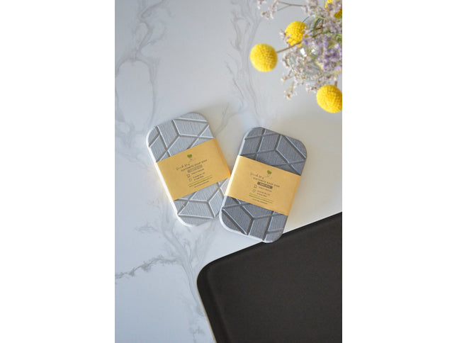 Geometric Quick-Dry Diatomite Soap Dish | Zero Waste | Eco