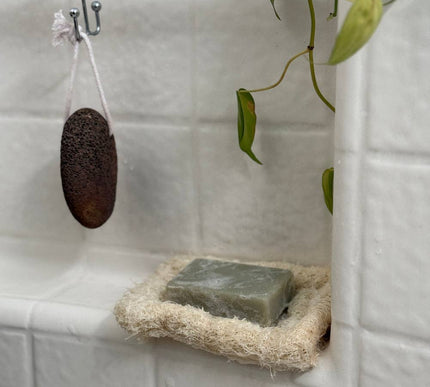 Natural Loofah Soap Dish