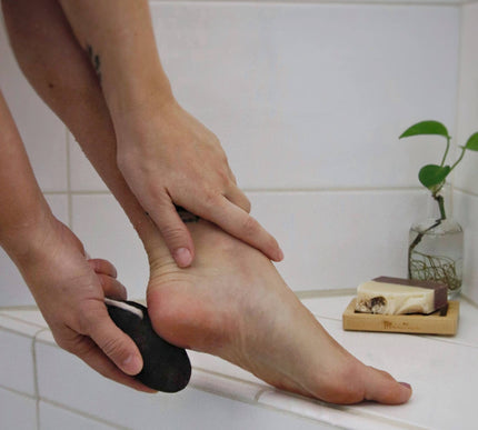 Lava Pumice Stone with Cotton Hanging Loop