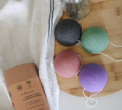 Konjac Sponge Multipack- Biodegradable and Zero Waste Beauty