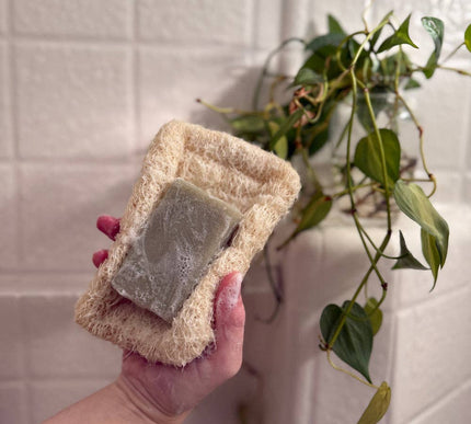 Natural Loofah Soap Dish