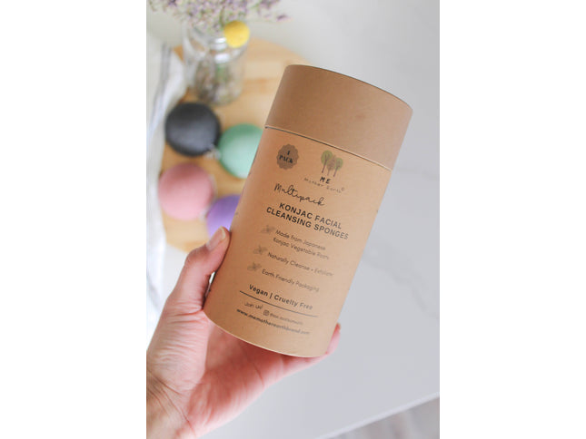 Konjac Sponge Multipack- Biodegradable and Zero Waste Beauty